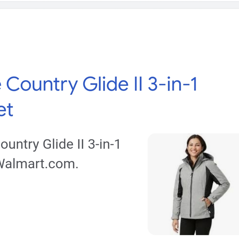 Free country 3 in 1 women's jacket